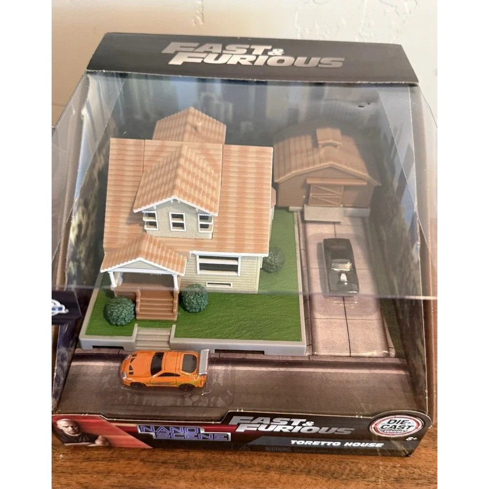 Jada Nano Scene Fast & Furious Toretto House Die-Cast Vehicles Cars Brand New